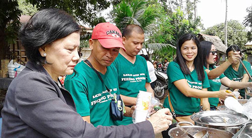 Bacolod Water District Feeding Program 2016