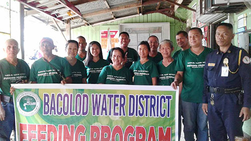 Bacolod Water District Feeding Program 2016